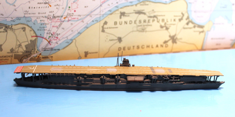 Aircraft carrier "Akagi" damaged (1 p.) J 1939 Neptun 1217